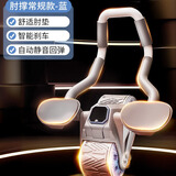 欣怡万嘉健腹轮自动回弹肘撑女套装腹肌轮盘卷腹轮健身轮跪垫健身减肥器材 金桔橙-健腹轮（普通回弹）