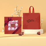 德芙（Dove）心语巧克力礼盒万圣节糖果礼盒生日礼物女生情人节圣诞送女友老婆 【高端天窗红】团购联系客服享优惠