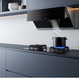 老板（Robam）28D7S侧吸25风量抽油烟机灶具家用烟灶套装抽烟机燃气灶套装28D7S+57B9A天然气灶【套装商品】