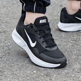 耐克（NIKE）男鞋跑步鞋2025冬季新款WEARALLDAY缓震运动鞋赤足休闲鞋 黑色白CT1729-001冬款保暖舒适 42