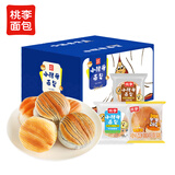 桃李小酵母面包 早餐手撕牛奶软面包蛋糕点心零食整箱混合口味825g