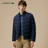LACOSTE法国鳄鱼男装时尚休闲保暖鹅绒羽绒服外套|BH9329 166/藏青色 S 48/170