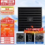 潜水艇（Submarine）BTK50-10黄铜烤漆黑色地漏卫生间淋浴防臭地漏 大排量地漏50管径