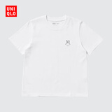 优衣库miffy UT/短袖T恤女装印花米菲475520 00 白色 M /160/84A