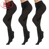 浪莎3双光腿神器春秋冬季裸感黑肉色丝袜女薄款秋裤外穿打底裤袜 黑色3 均码 【120D不透适合】(10-20度)