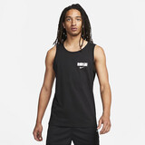 耐克NIKE男 运动背心 圆领无袖 柔软舒适 FJ2301-010 黑L