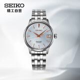 精工（SEIKO）手表 日韩表日本原装进口透底机械女士腕表SRP855J1 生日礼物