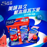 炫迈 无糖口香糖 西瓜蓝莓草莓味28片50.4g*3盒 糖果休闲零食口味随机