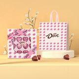 德芙（Dove）心语巧克力礼盒圣诞节礼物儿童生日礼物女生情人节圣诞送女友老婆 【高端天窗粉】团购联系客服享优惠