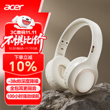 宏碁（acer）OHR300PRO 头戴式蓝牙耳机 ANC降噪耳机耳麦长续航 电脑网课游戏运动音乐耳麦 适用苹果华为小米