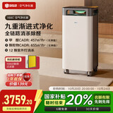 352空气净化器 全效双重分解除醛除菌异味除猫毛流感花粉过敏原九重净化  X88C