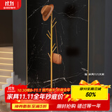 安尔雅北欧铁艺落地衣架店大理石衣服架卧室置物现代挂衣架经典树杈款