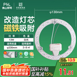 FSL佛山照明led灯盘灯具吸顶灯灯芯灯条替换灯盘白光12W 芯意