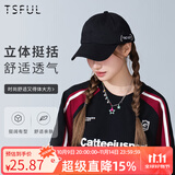 TSFUL棒球帽子春夏季男女韩版潮流户外运动嘻哈帽纯色时尚鸭舌帽
