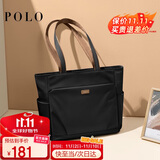 POLO单肩包女包包优雅大容量15英寸电脑包托特包轻便挎包送女友礼物