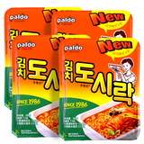 八道方便面饭盒面泡菜味4盒装 热巴同款韩国进口泡面拉面凉干拌面