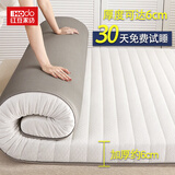 红豆乳胶床垫加厚记忆棉榻榻米抗压单双人家用宿舍床褥子床垫子 R白灰（厚度约6cm） 150cm*190cm