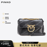 PINKO【限时折扣】女包羊皮燕子包泡芙枕头包飞鸟包单肩包斜挎包