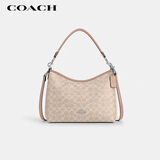 蔻驰（COACH）【品牌直供】女士LAUREL中号手提单肩斜挎包流浪包 人造革