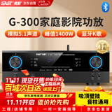 先科（SAST） G-300 功放机 家庭影院5.1声道AV功放机 高保真无线蓝牙家用卡拉ok功放