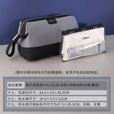 琪斐诺（Ciffnoo）洗漱包男士商务旅行出差高端防水化妆收纳包大容量手提洗漱袋便携 灰色含防水袋