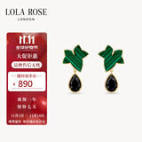 LOLA ROSE罗拉玫瑰常青藤耳钉女耳环耳饰节日礼物生日礼物女节日礼物