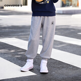 Converse 匡威男女童弹力抽绳长裤冬季儿童摇粒绒保暖舒适裤子