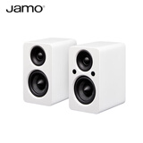 尊宝（JAMO）二代MINI mkii无线蓝牙5.3电脑桌面音响有源书架音箱2.0声道家庭影院电视音响可搭配低音炮 磨砂白