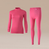 海之宁秋衣秋裤套装女士保暖内衣纯棉宽松高领领棉毛衫全棉妈妈衬衣衬裤