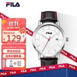 斐乐（FILA）手表男款针扣式皮革表带男士休闲运动石英学生手表 FLM38-793-002