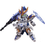 万代（BANDAI） SD 高达三国创杰传1 拼装模型玩具 8cm SD15 夏侯惇多鲁基斯3