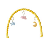 乐韵宝婴儿床摇篮床玩具架（配件玩具架黄色）