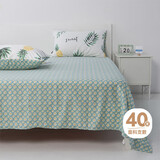 多喜爱床单 单人学生宿舍全棉床单床上用品单件1.2米床180*230cm