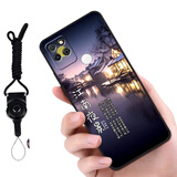 驰汉牌 适用于华为荣耀Play5T手机壳KOZ-AL40保护套防摔个性全包男女款卡通可爱软壳 江南夜景+挂绳