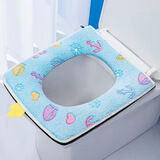 法漫玫 马桶垫方马桶垫长方形马桶套座圈垫木座便椅垫正方形坐便套拉链 方形拉链