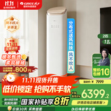 格力（GREE）空调立式【官方旗舰】京致/王者 全直流变频 分布送风 智控衡温 以旧换新补贴20% 客厅省电3匹柜机 2匹 一级能效 【王者】冷暖分送 全直流变频系统 轻巧银/皓雪白