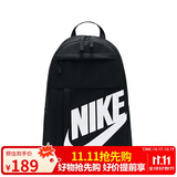 耐克（NIKE）男女双肩包背包 旅行包书包休闲包DD0559-010 黑白