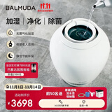巴慕达（BALMUDA）无雾加湿器家用卧室高端智能恒湿银离子净化除菌节日礼物空调伴侣节能送礼推荐4.2L
