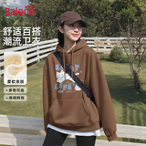 班尼路（Baleno）潮牌卡通连帽卫衣女2026新款春秋季休闲百搭学生时尚长袖上衣帽衫