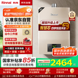 林内（Rinnai）璀璨系列16升燃气热水器【家电国家补贴15%】 升级智慧芯 水气双调 天然气 16QC05（JSQ31-C05）