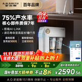 史密斯（A.O.SMITH）净水器家用高水效专利MAX3.0反渗透滤芯 厨下式直饮净水机净饮机京东自营 R2000HWi-E 国家补贴