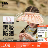 蕉下儿童防晒帽遮阳帽太阳帽子男女童空顶帽BM500贝壳帽狐狸乐园