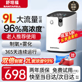 舒坦福家用制氧机吸氧1L-9升老人氧气机轻音孕妇小型便携式高原雾化呼吸 9L双倍大流量雾化款【2L浓度93%】+吸氧礼包