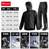 摩多狼（MOTOWOLF）摩托车速脱分体式雨衣雨裤防暴雨男女外卖骑手电动车骑行装备四季