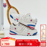 盖世威（K·SWISS）【秀场同款】运动鞋男女情侣鞋复古真皮低帮板鞋Si-18满贯鞋8381 166经典色 42