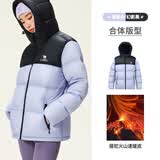 骆驼火山羽绒服防泼水白鸭绒冬季男女加厚户外防寒冬季M13CR07089H