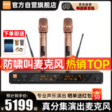 BBS CT-6【顶奢真分集】无线话筒麦克专业演出一拖二专业教学专用演出麦克风舞台主持KTV家庭卡拉OK