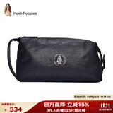 暇步士（Hush Puppies）手包男士复古手抓包植鞣皮男包大容量送男朋友生日礼物