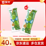 蒙牛绿色心情冰淇淋绿莎莎低糖配方绿色心情绿豆雪糕冰激凌 【低糖配方】70g*40支装
