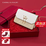 CAKNLS&KALRY轻奢包包女款2025年单肩包斜挎女包奢侈品牌生日礼物送女友老婆 香槟色